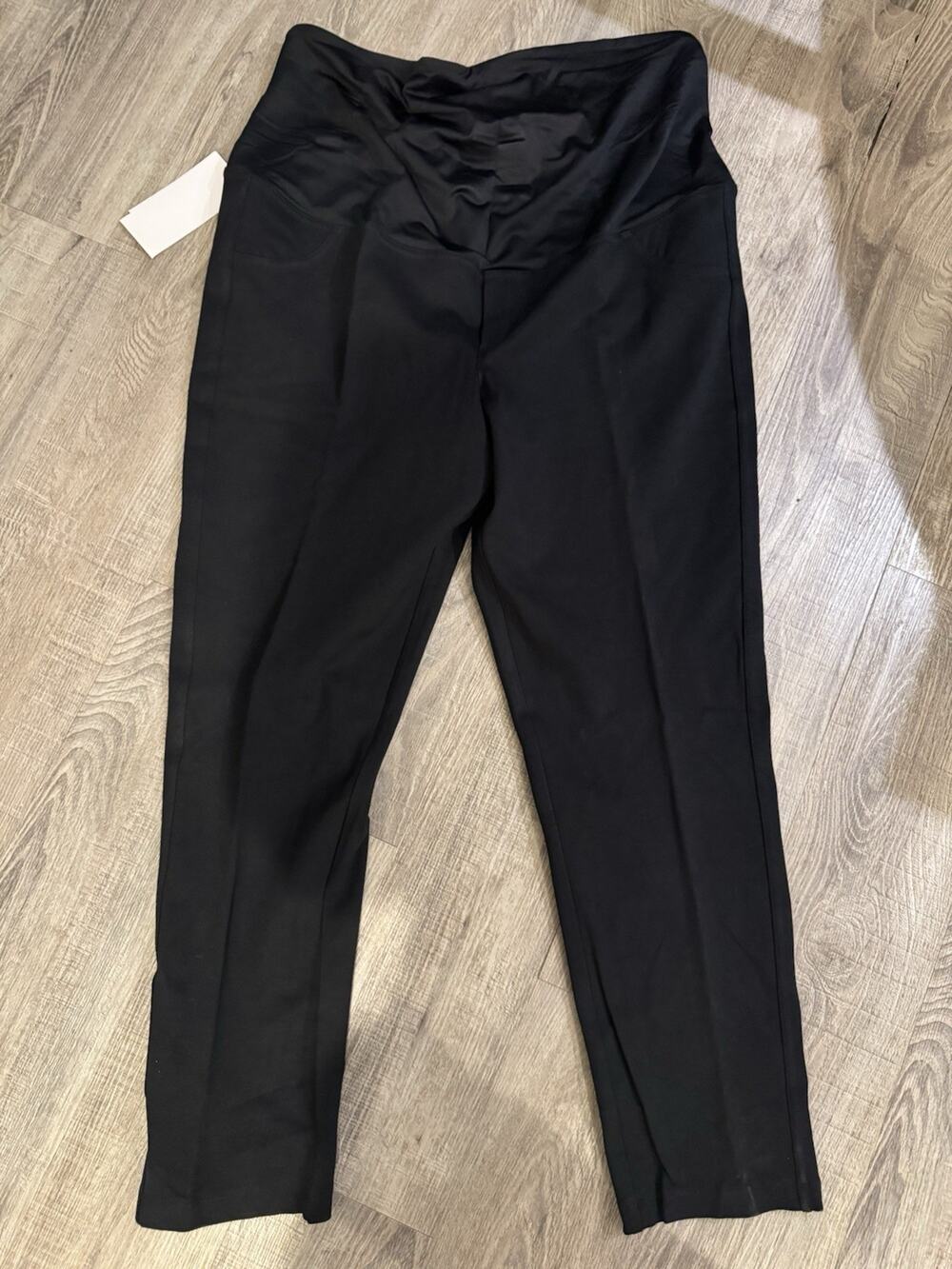 Isabel Maternity By Ingrid & Isabel Over Belly Ponte Skinny Ankle Pants XL NWT